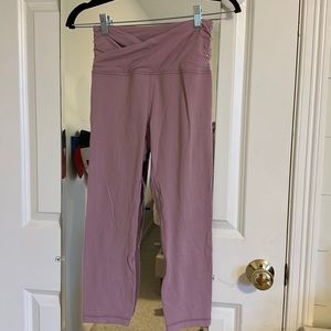 Pink lululemon leggings